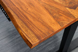 Desk MAMMUT 140cm table top sheesham wood w/o legs
