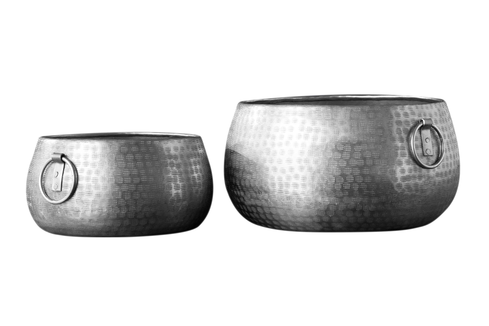 Mísa ORIENT 28-40cm set 2 ks – stříbrná