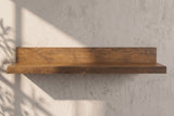 Wall shelf MAKASSAR 80cm mango wood brown honey finish