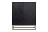 Highboard ILLUSION 120cm mango schwarz