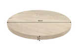 Turnplate MAKASSAR 50cm 360° mango wood natural