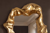 Wandspiegel VENETIA 150cm asymmetrische organische Form gold
