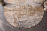 Carpet DESERT PATINA 150cm round patina-inspired pattern  sand greige taupe