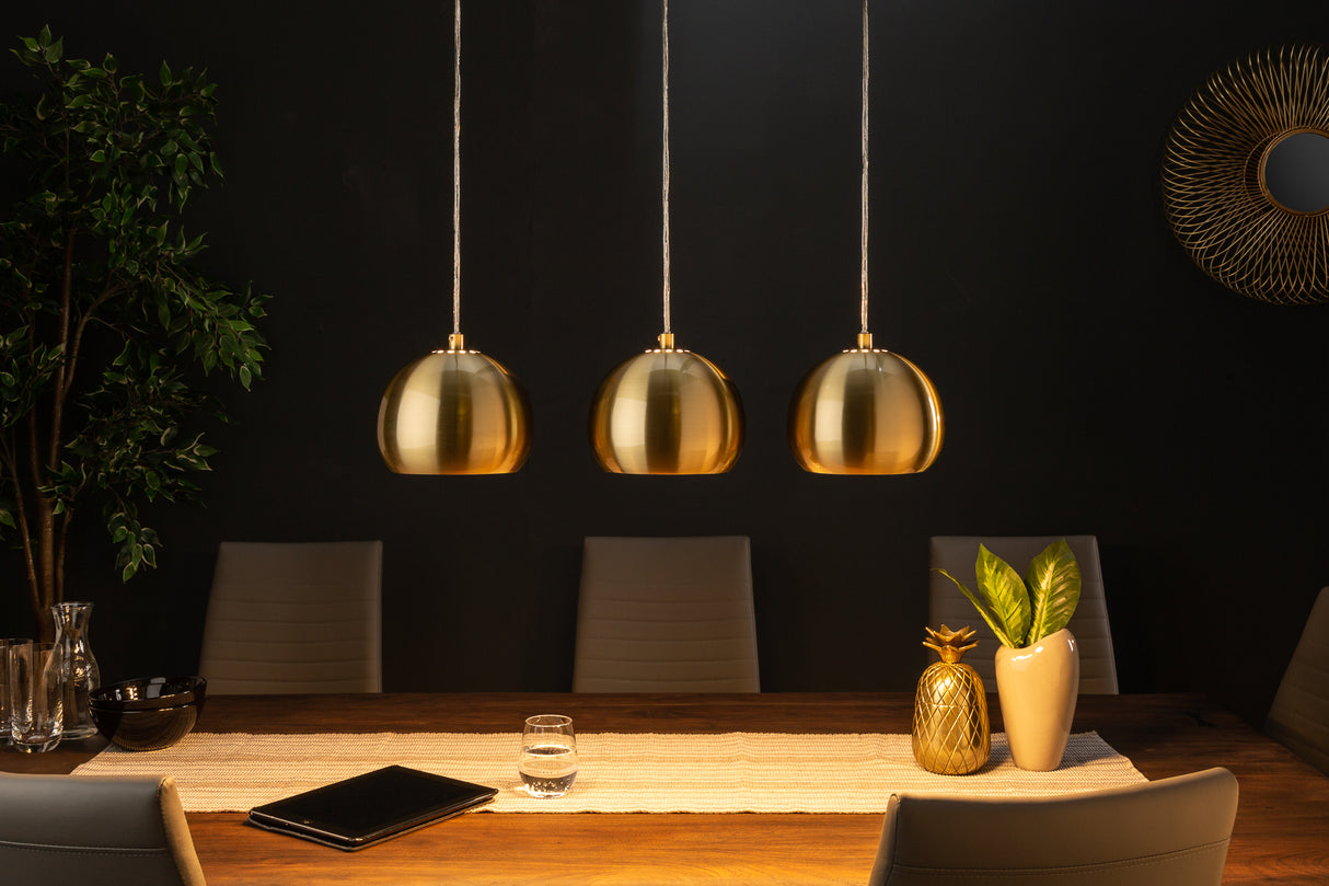 Pendant lamp GOLDEN BALL 3s metal gold