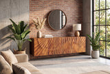 Sideboard SCORPION 180cm 3D hanging mango wood brown