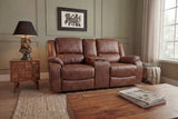 Cinema armchair HOLLYWOOD 2-seater antique brown