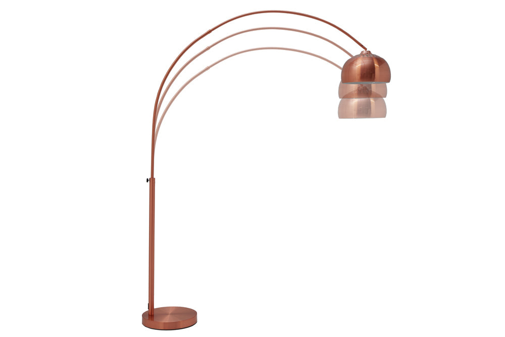 Stehleuchte BIG BOW 170-210cm kupfer 