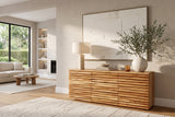 Sideboard RELIEF 160cm Akazienholz natur