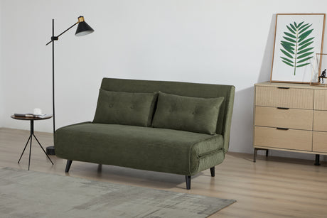 Schlafsessel SMART MULTIFUNCTION 140cm Cord grün