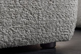 Sofa ROYAL 120cm Federkern Bouclé grau