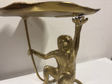 B-Side table WILDLIFE MONKEY 55cm  gold
