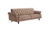 Sofa bed MAISON BELLE AFFAIRE 220cm vogue velvet greige