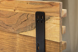 TV lowboard RELIEF 200cm hanging acacia wood natural