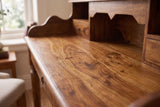 Davenport office desk HEMINGWAY 115cm sheesham wood brown
