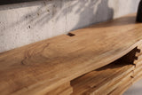 TV lowboard RELIEF 200cm hanging acacia wood natural