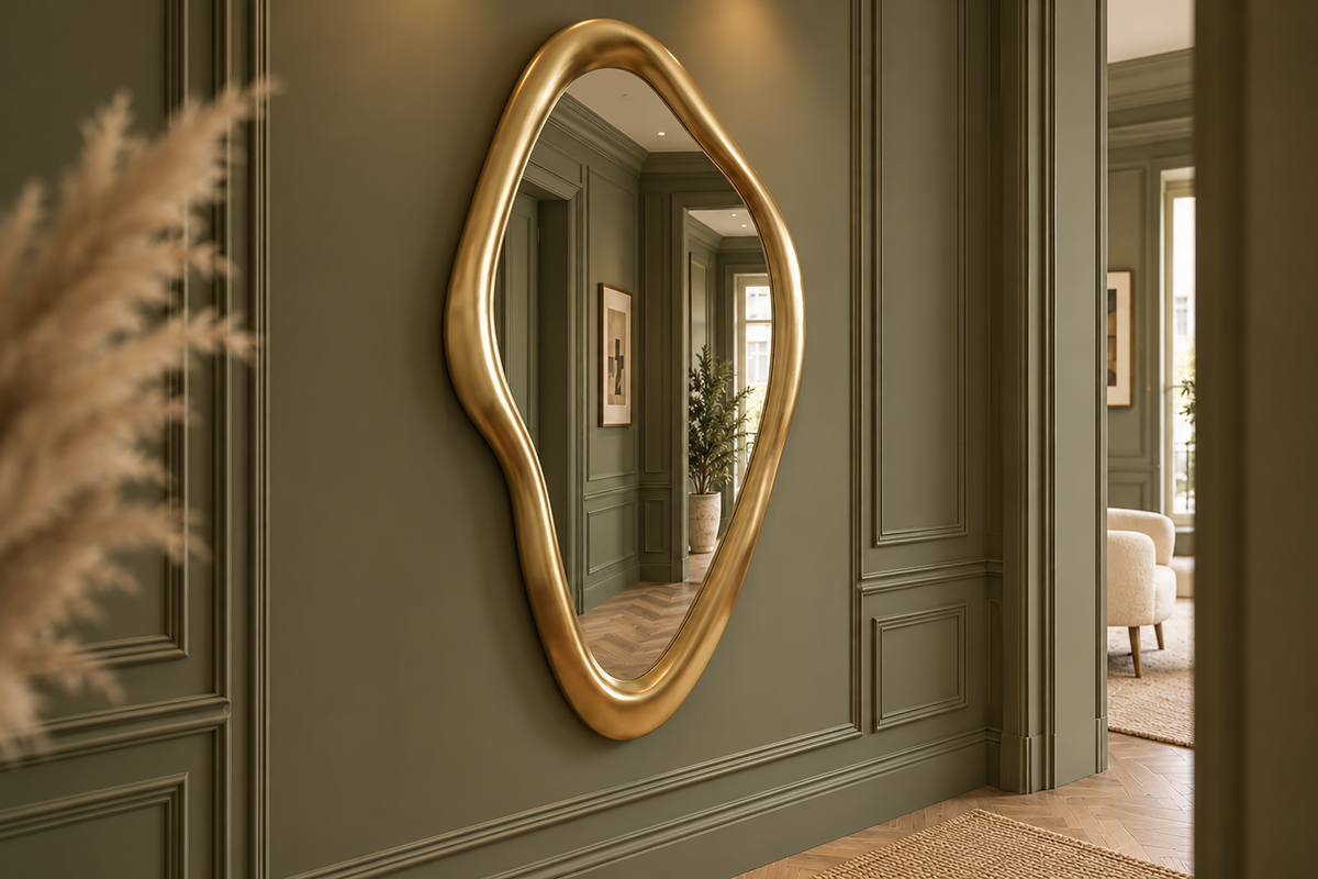 Wandspiegel MARQUISE 150 cm gold 