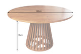 Dining table MAISON JADE Ø 120cm round acacia wood
