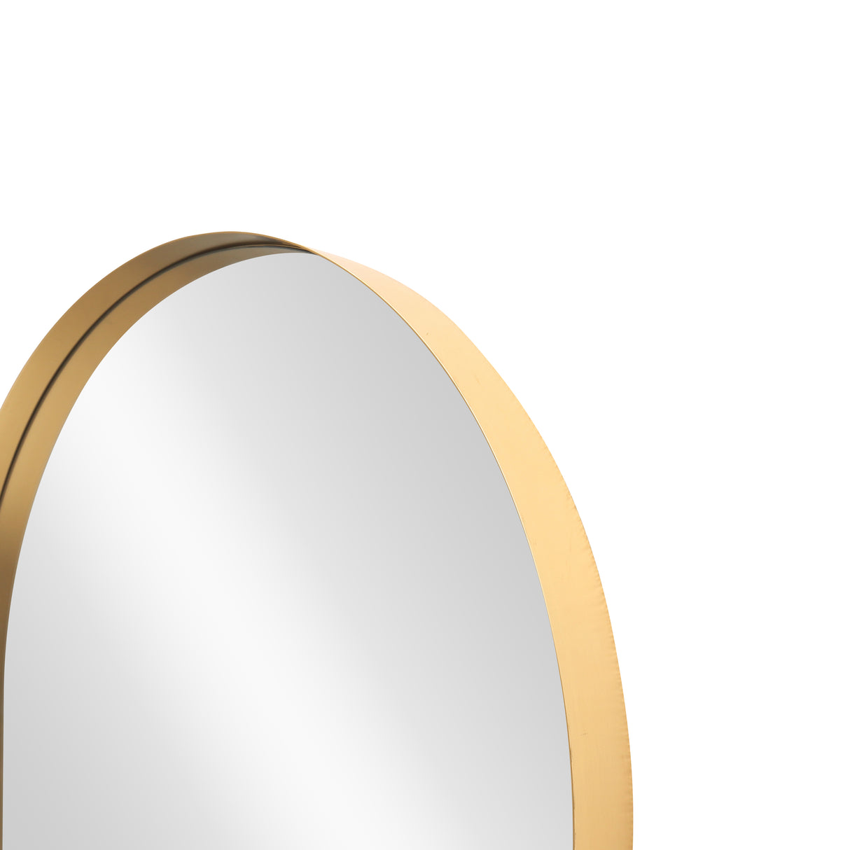 Wandspiegel ARCA 90 cm Aluminium Gold