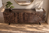 Sideboard FLUID 175cm 3D mango wood brown