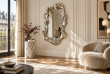 Wall mirror VENETIA 150cm silver