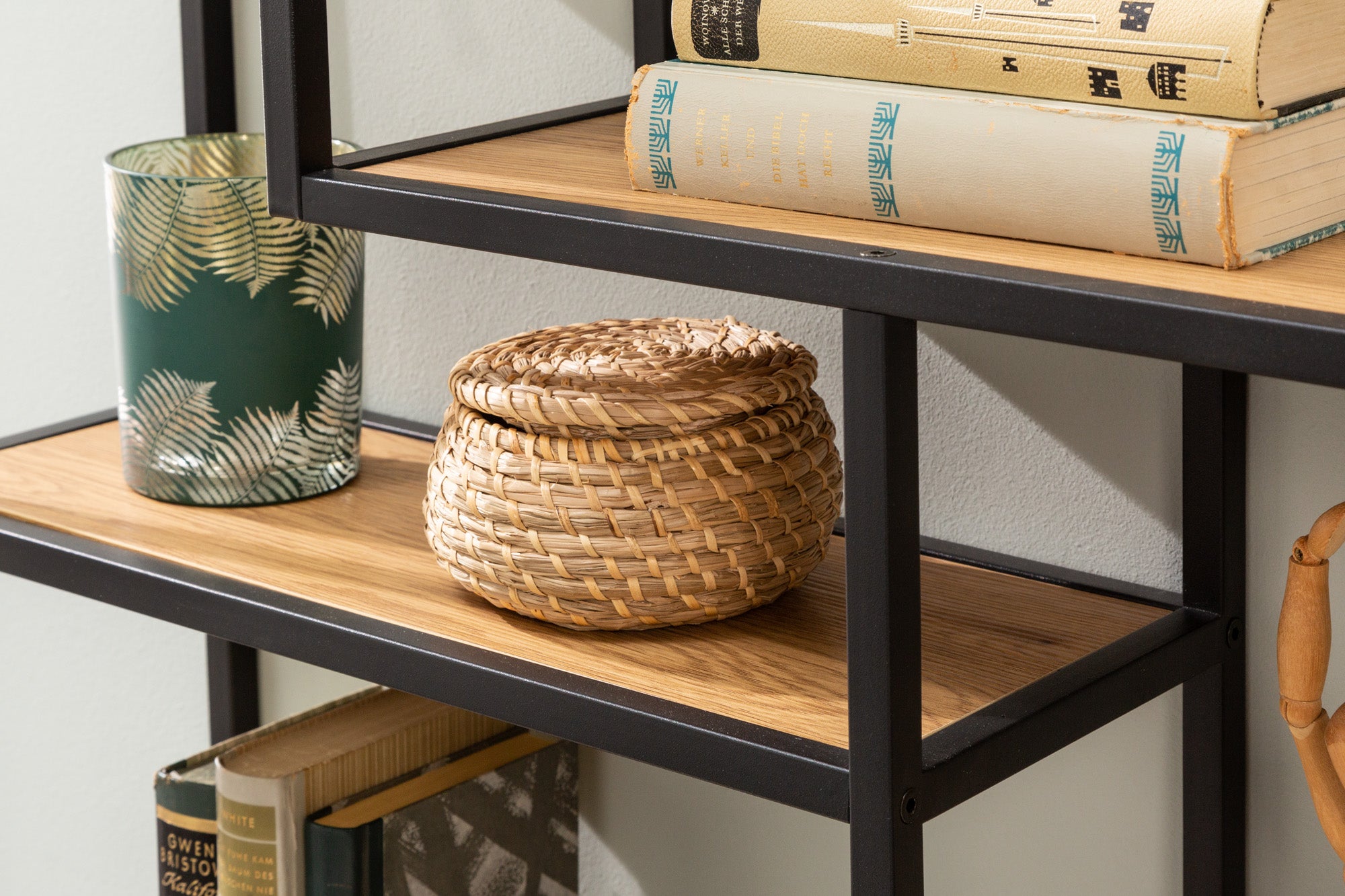 wood iron shelf 1500*1200*225〈ブラウン〉 wood iron shelf 1500*1200*225〈ブラウン〉 Metal Iron Oak