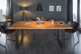 Dining table MAMMUT 180cm U-legs 35mm acacia wood