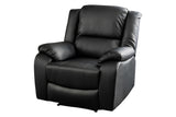 Cinema armchair HOLLYWOOD artificial leather black