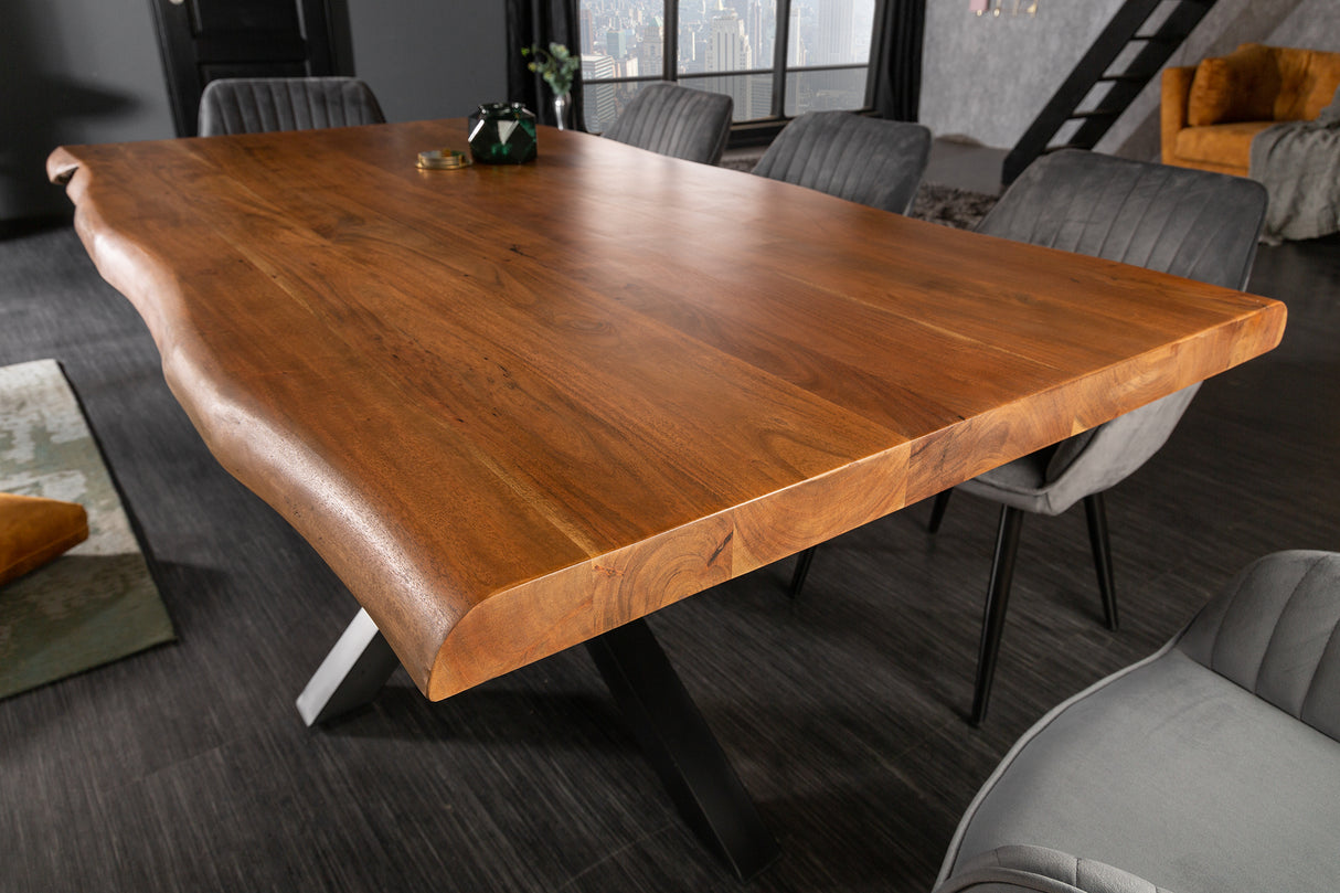 Dining table MAMMUT NATURE 180cm 60mm acacia wood natural