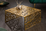 Coffee table ABSTRACT 60cm gold