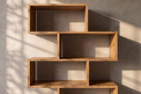 Shelf MAKASSAR XL 150cm mango wood brown honey finish