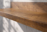 Wall shelf MAKASSAR 80cm mango wood brown honey finish