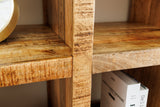 Shelf IRON CRAFT 160x156cm mango natural