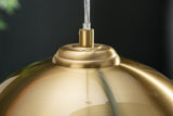 Pendant lamp GOLDEN BALL 30cm metal gold