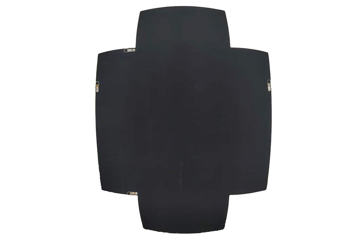 Wall mirror QUADRA 90cm gold