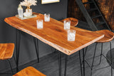 Bar table MAMMUT 140cm 35mm acacia wood