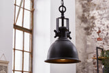 Pendant lamp INDUSTRIAL industrial style metal black