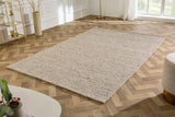 Carpet WOOL 160x240cm silver grey