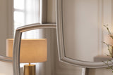 Wandspiegel QUADRA 90cm silber