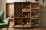 Barschrank BODEGA 120cm Kiefer Naturholz