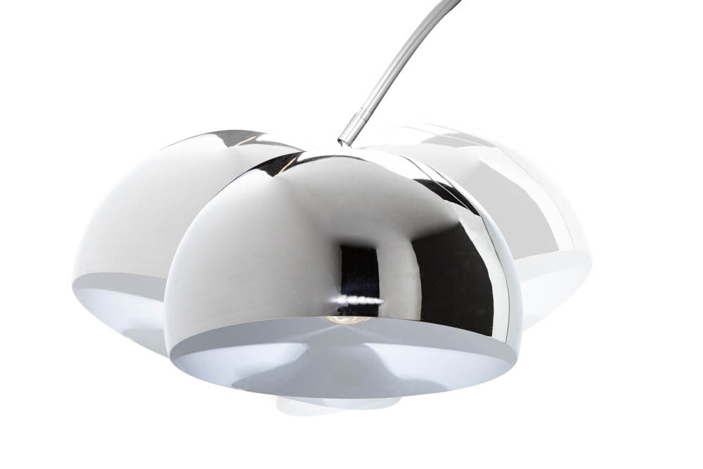 Floor lamp BIG BOW 170-210cm chrome w/ marble base