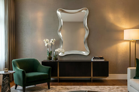 Wall mirror ALICE 120cm silver