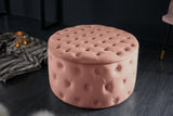 Stool MODERN BAROCK STORAGE 75cm dusky pink