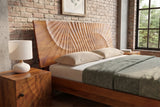 Bed SCORPION 180x200cm mango wood brown