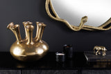 Vase KIYA 30cm gold 7 w/ flower openings