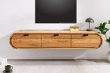 TV-Board ORGANIC 160cm hanging acacia wood natural