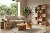 Couchtisch GATSBY 100cm/45cm 2er Set Mangoholz braun