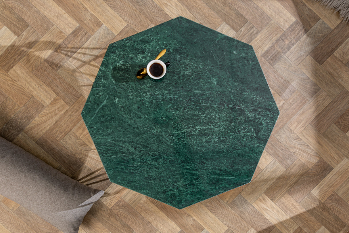 Couchtisch DIAMOND 70cm Marmor grün
