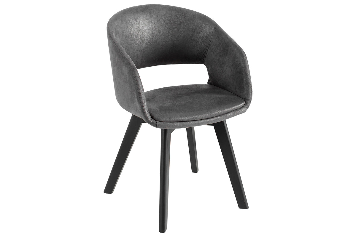 Židle NORDIC STAR mikrovlákno antique grey