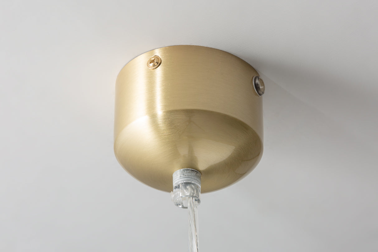 Pendant lamp GOLDEN BALL 30cm metal gold