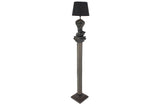 Floor lamp DAVID 120cm skulpture black